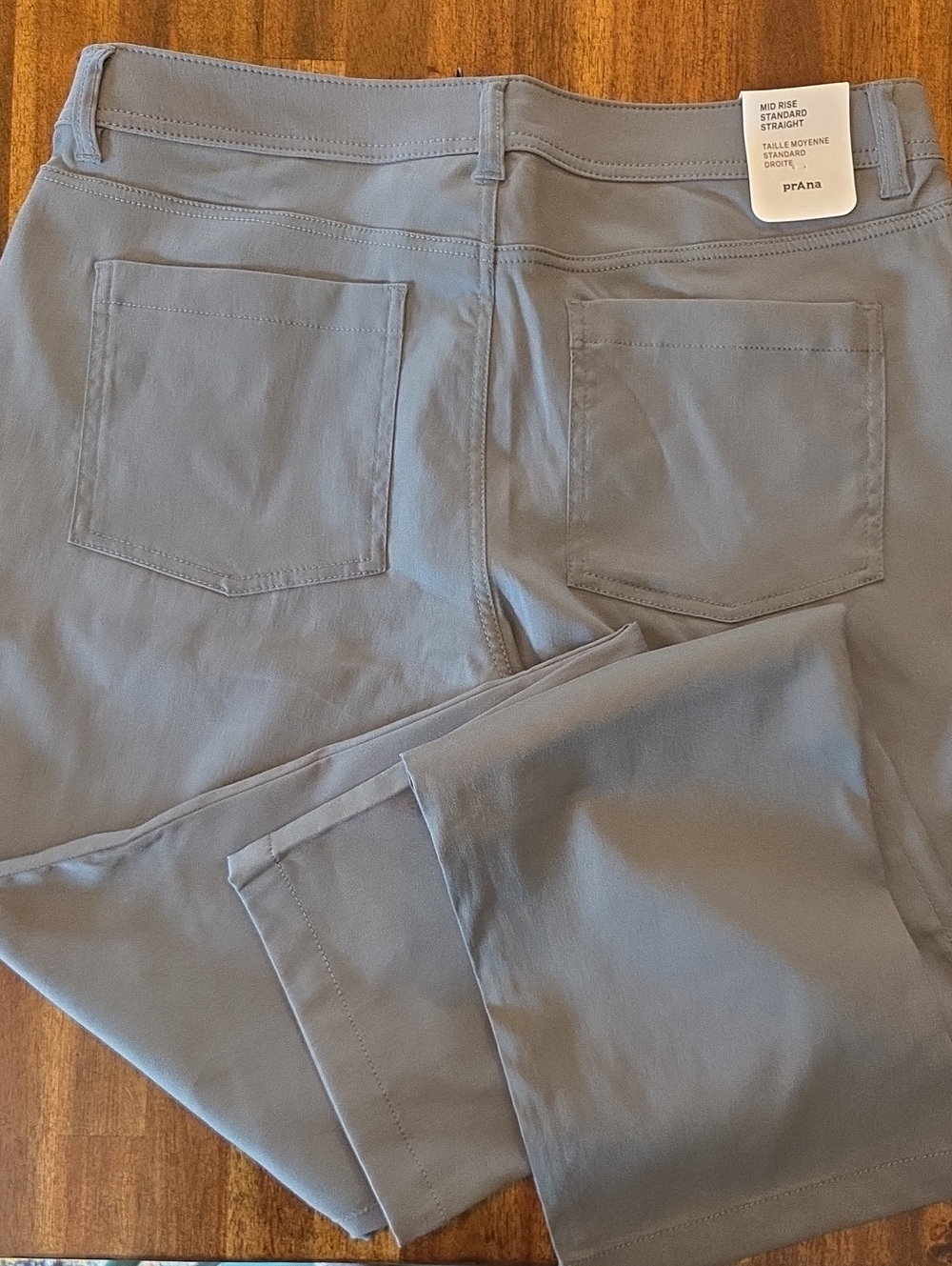 Prana Women's Straight Leg Pants, Medium Gray